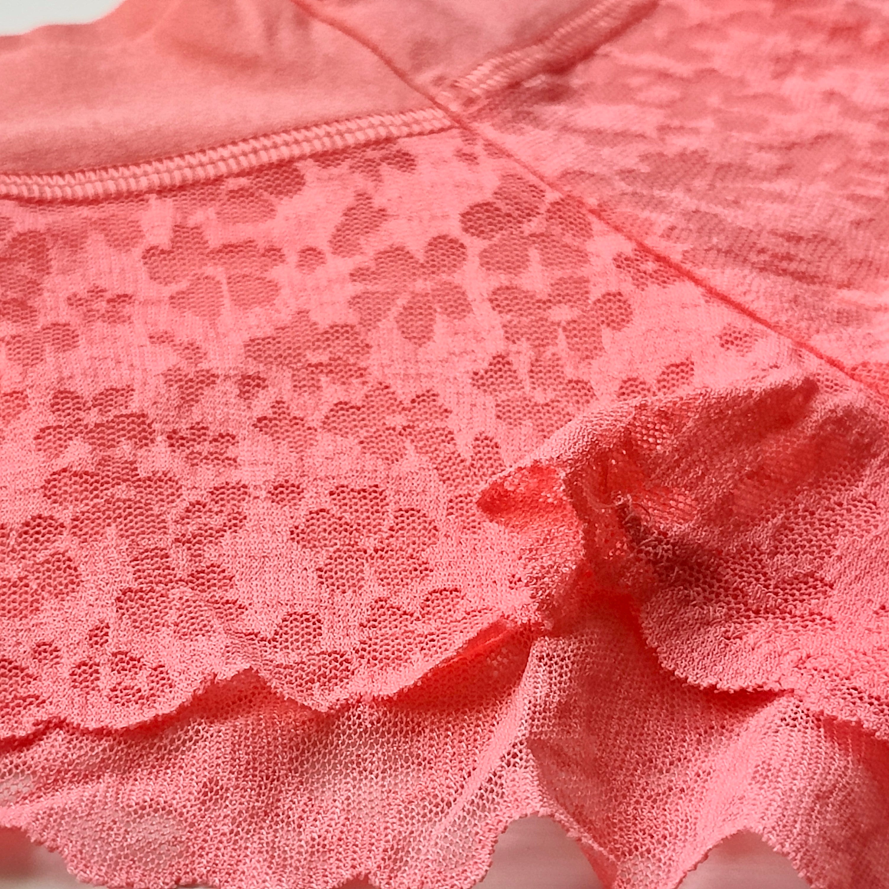 No-Show Floral Lace Cheeky Panty