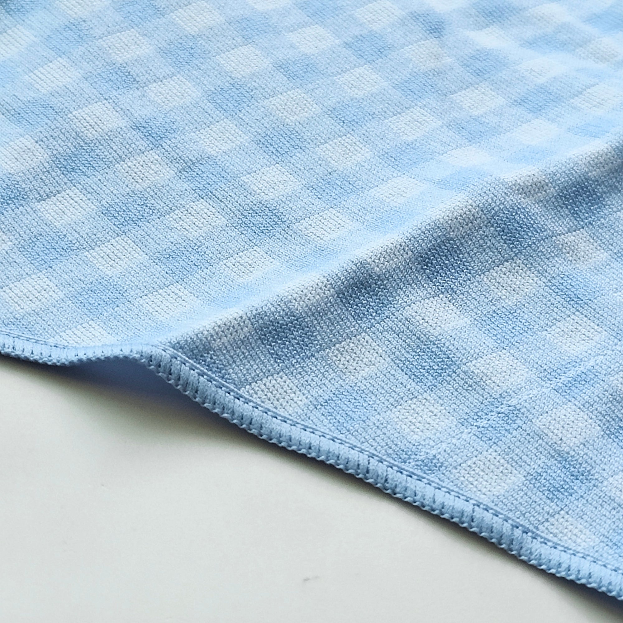 Seamless High-Leg Gingham Thong Panty
