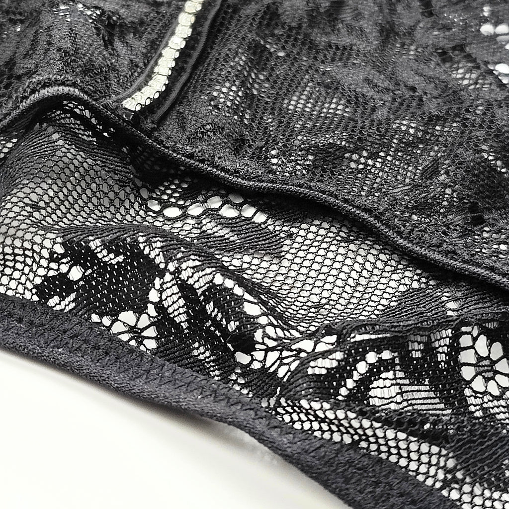 Embellished Lace Bikini Panty