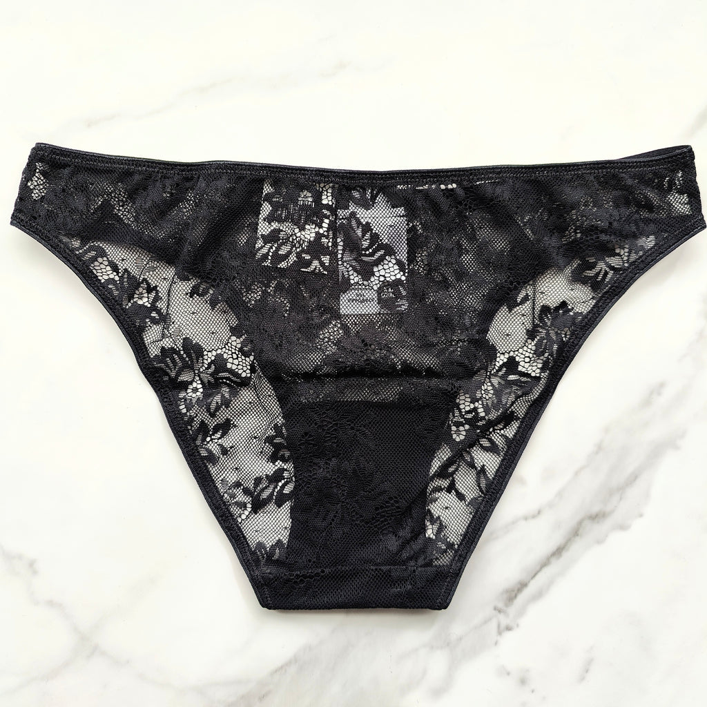 Embellished Lace Bikini Panty