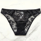 Embellished Lace Bikini Panty