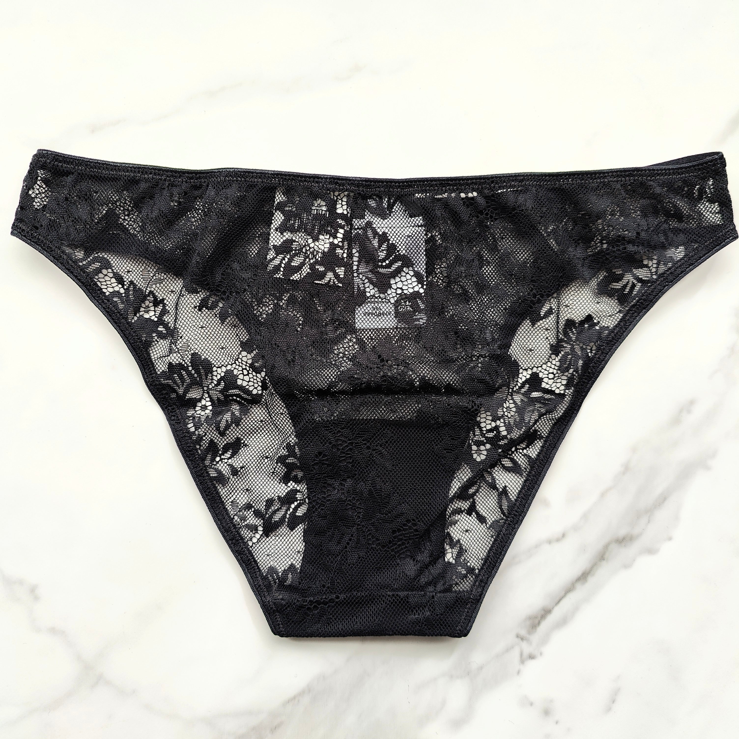Embellished Lace Bikini Panty