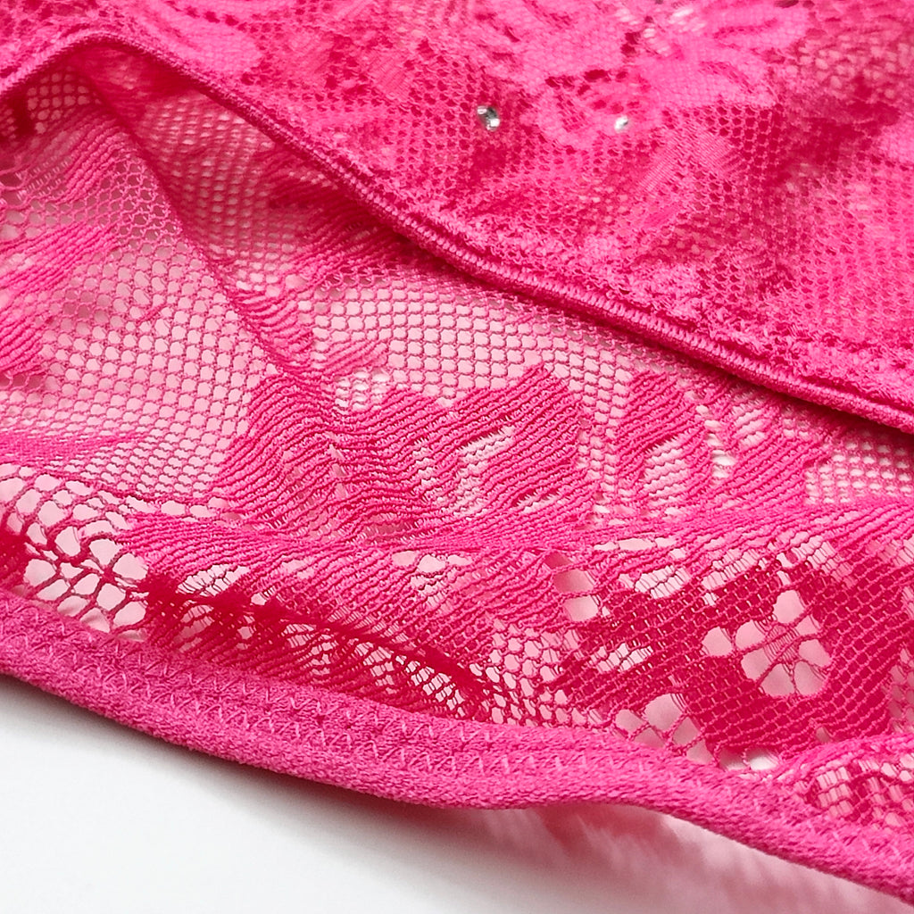 Embellished Lace Bikini Panty