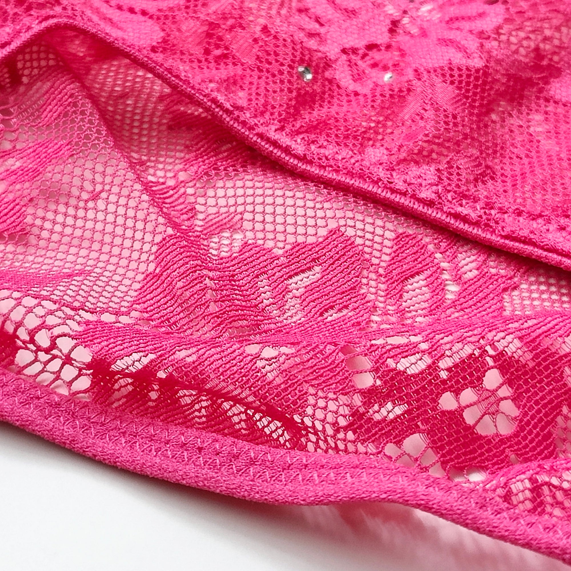 Embellished Lace Bikini Panty