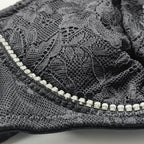 Embellished Lace Bra