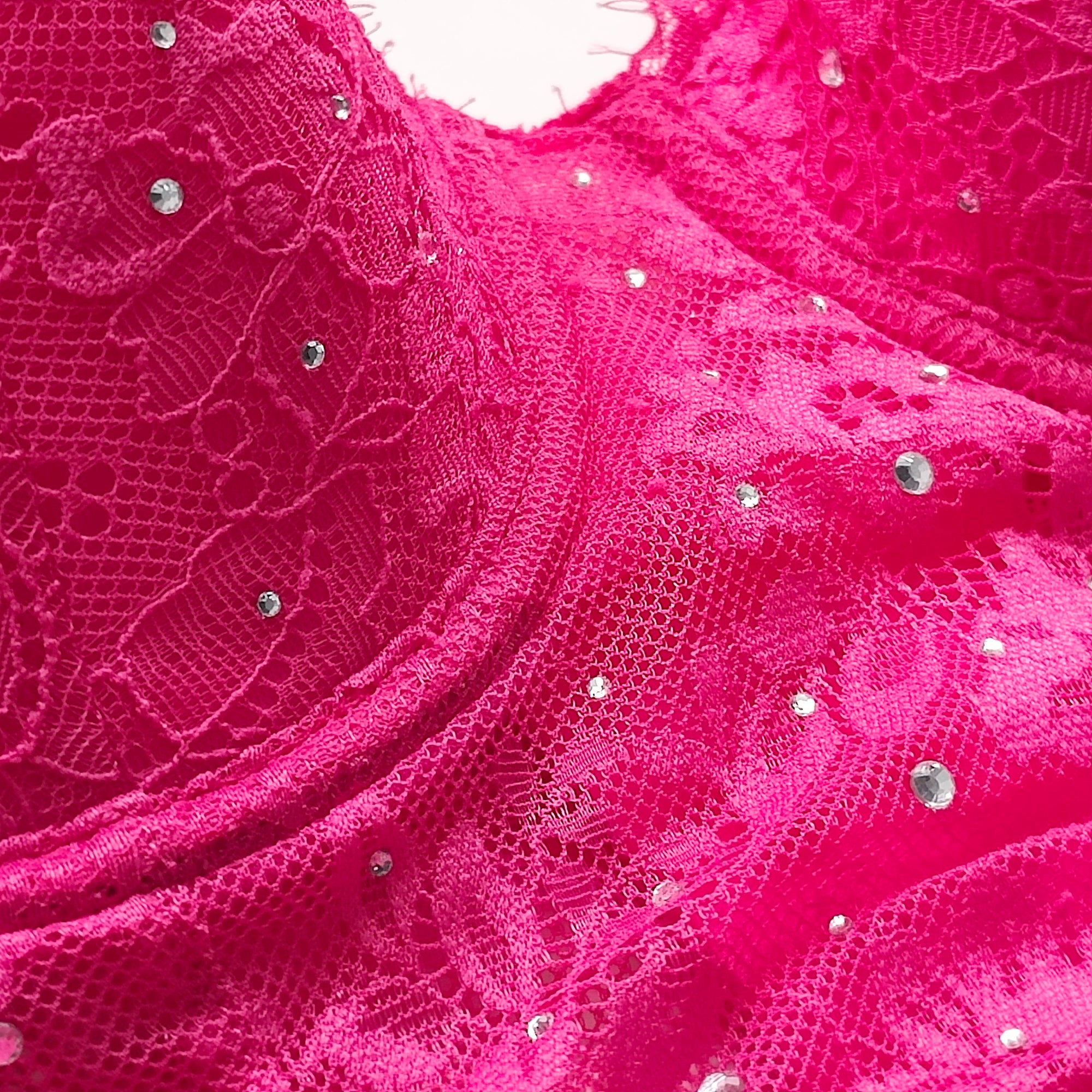 Embellished Lace Bustier