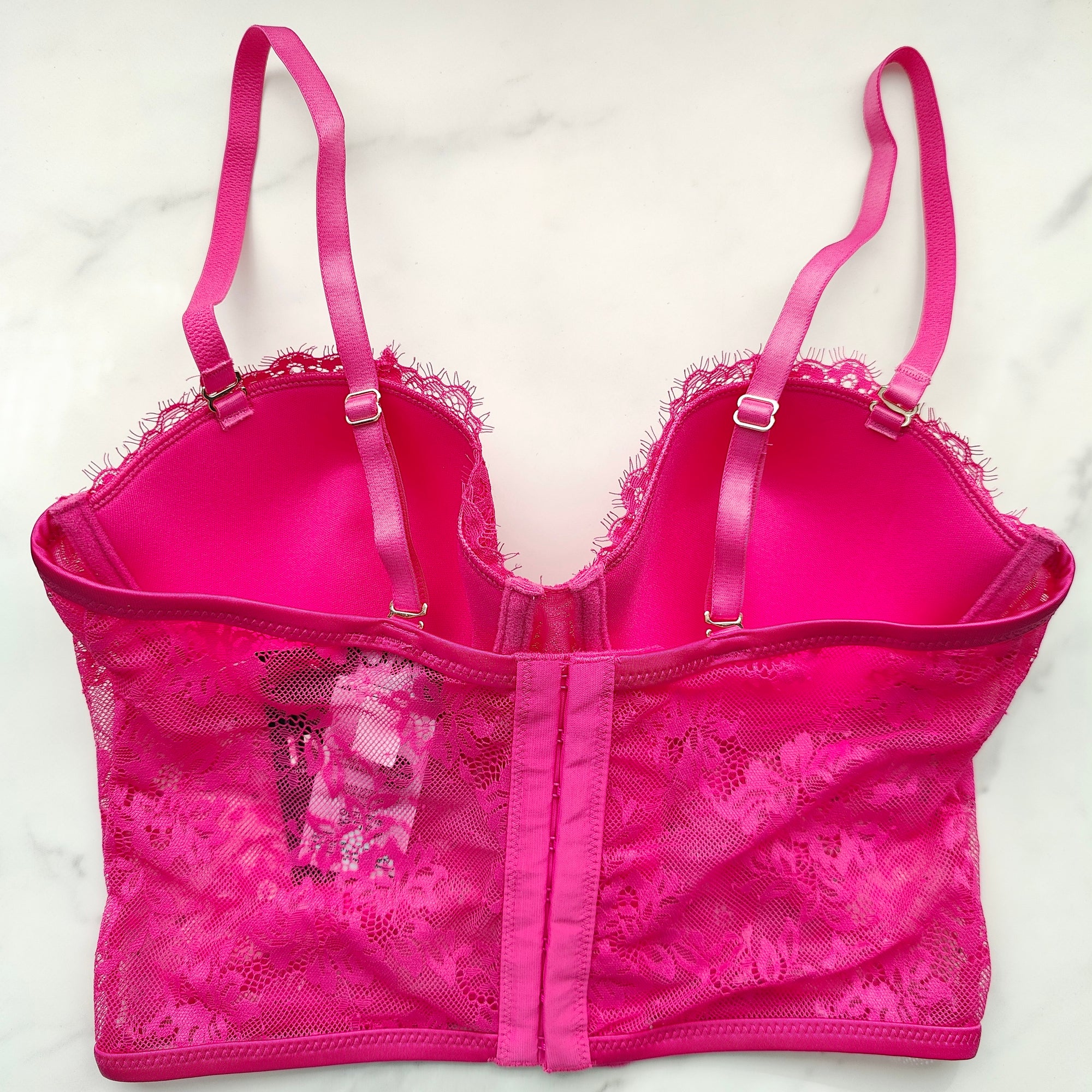 Embellished Lace Bustier