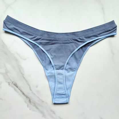 Seamless High-Leg Smooth Thong Panty