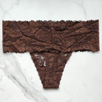 Wink Wide-Waist Lace Thong Panty