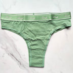 Logo Cotton Smooth Brazilian Panty