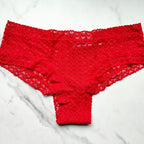 Wink Heart Lace Cheeky Panty