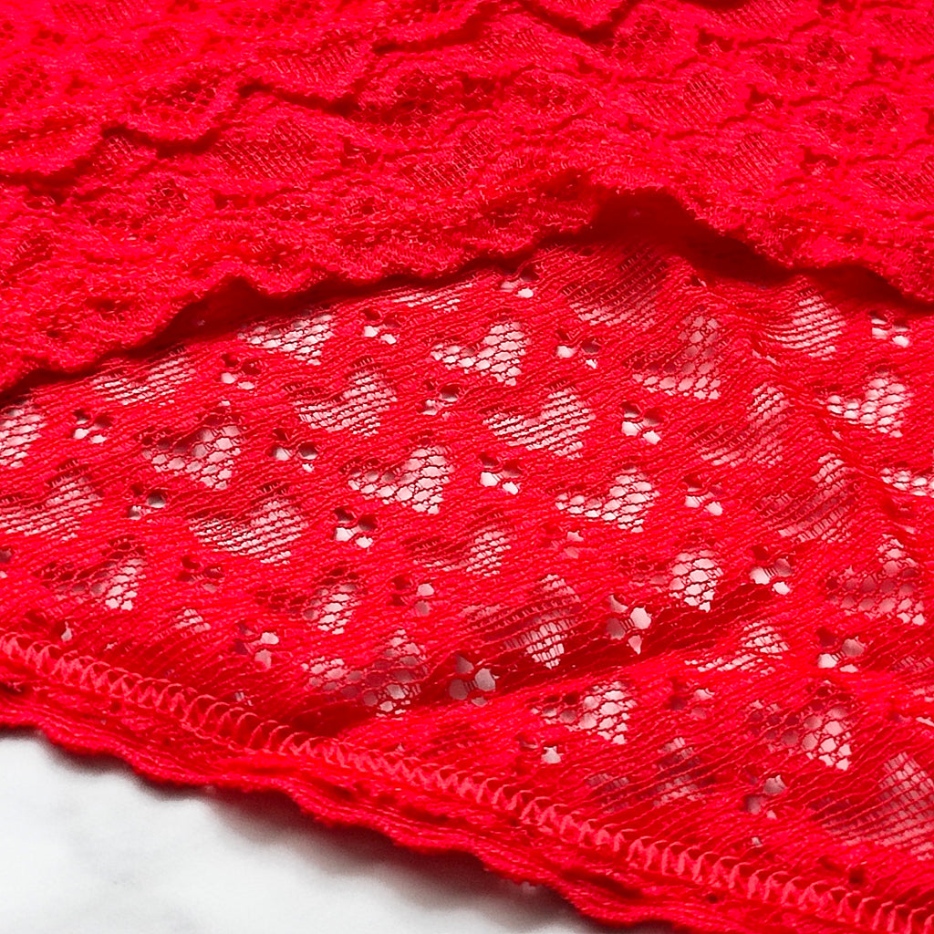 Wink Heart Lace Hiphugger Panty