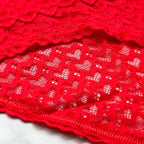 Wink Heart Lace Hiphugger Panty