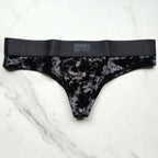 Velvet Thong Panty