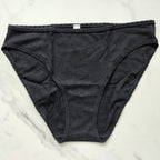 Cotton Heart Pointelle Bikini Panty
