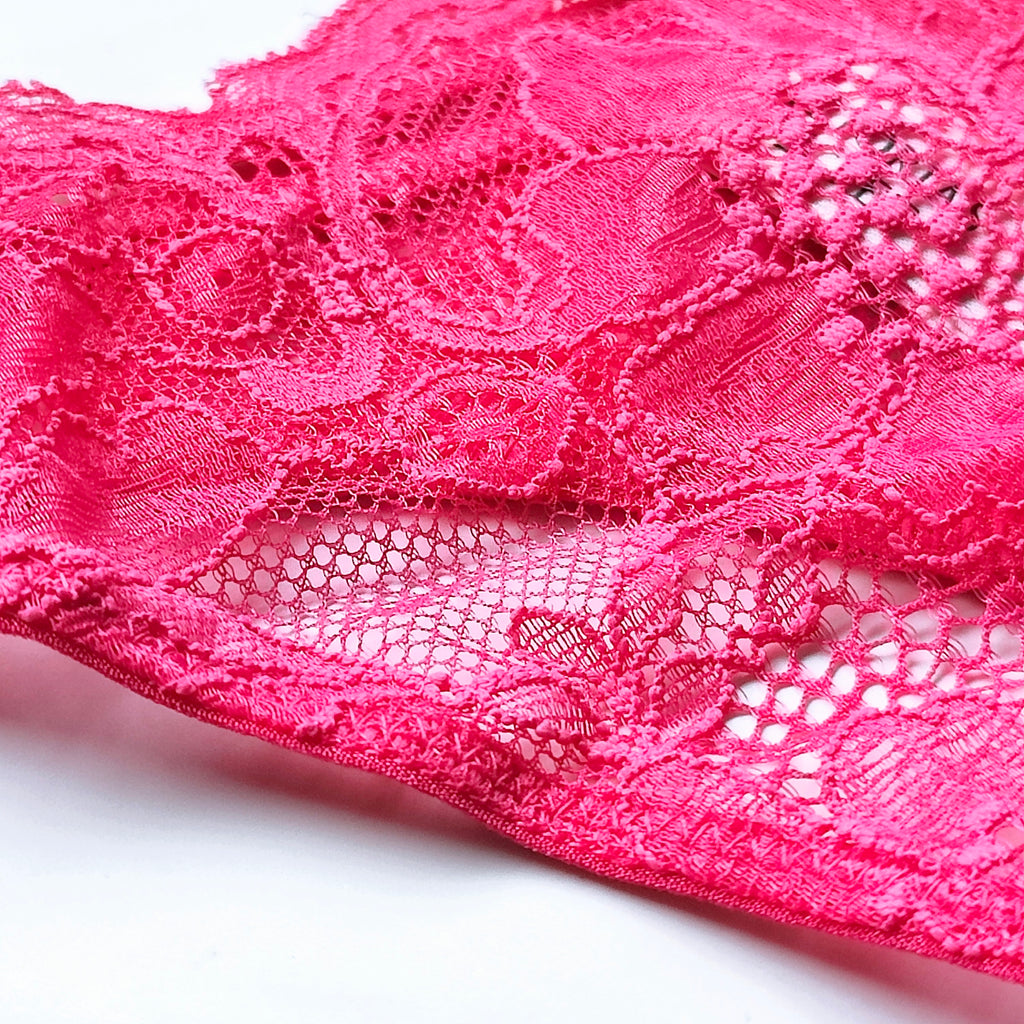 Very Sexy Double Shine Strap Lace Thong Panty