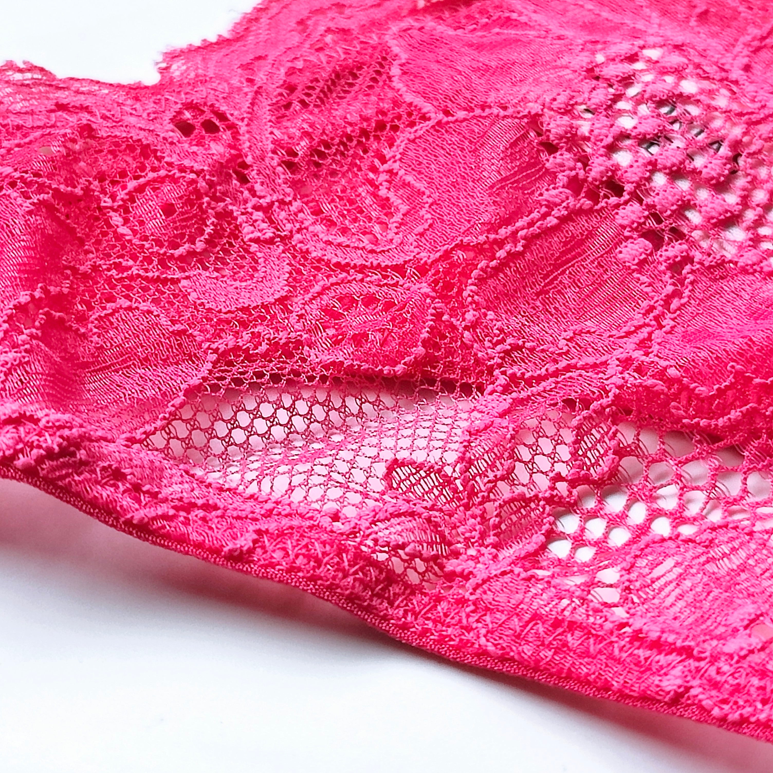 Very Sexy Double Shine Strap Lace Thong Panty