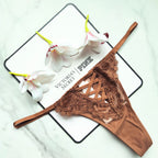 Dream Angels Boho Floral Embroidery Thong Panty