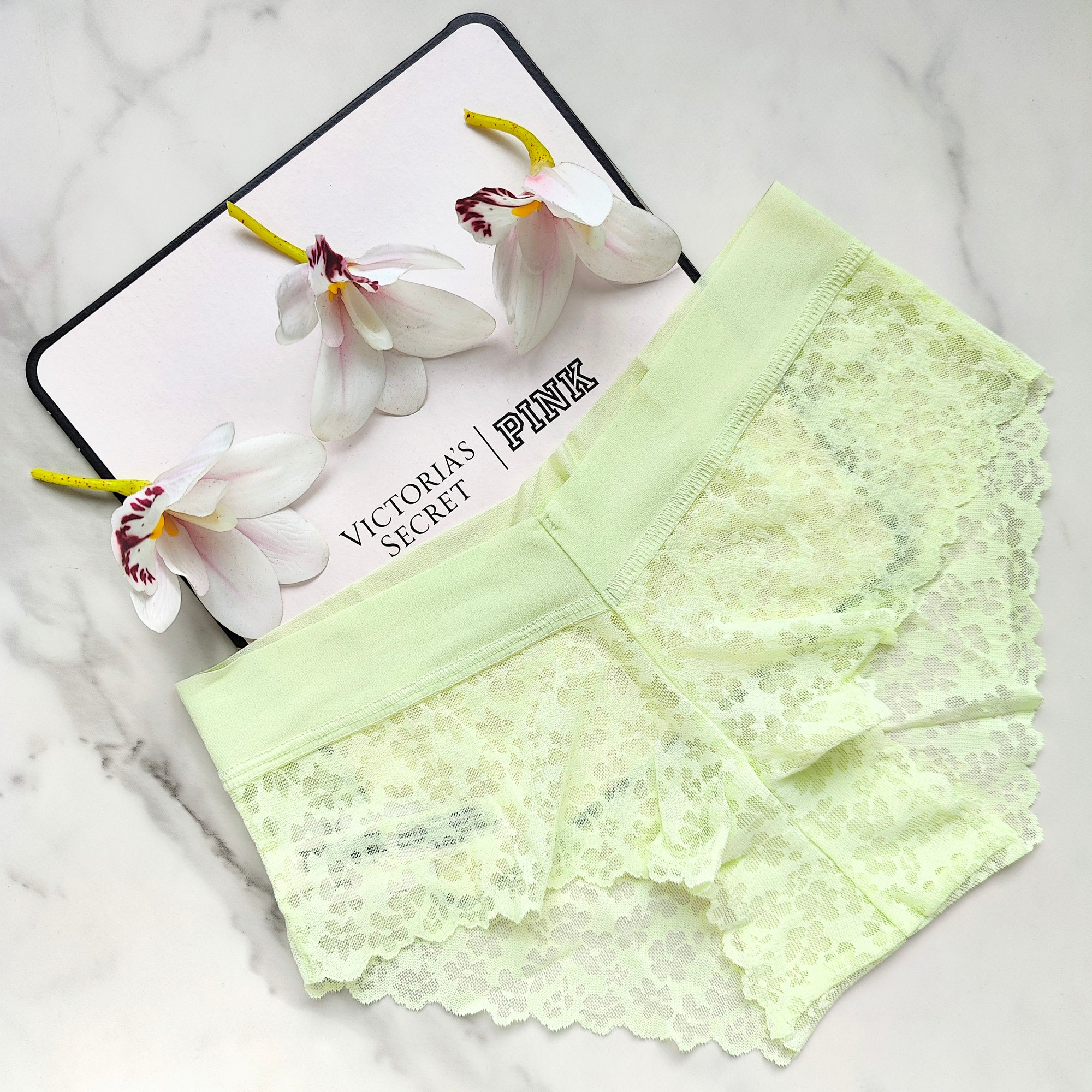 No-Show Floral Lace Hiphugger Panty