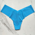 PINK Victoria's Secret  No-Show High-Leg Rib Thong Panty 
