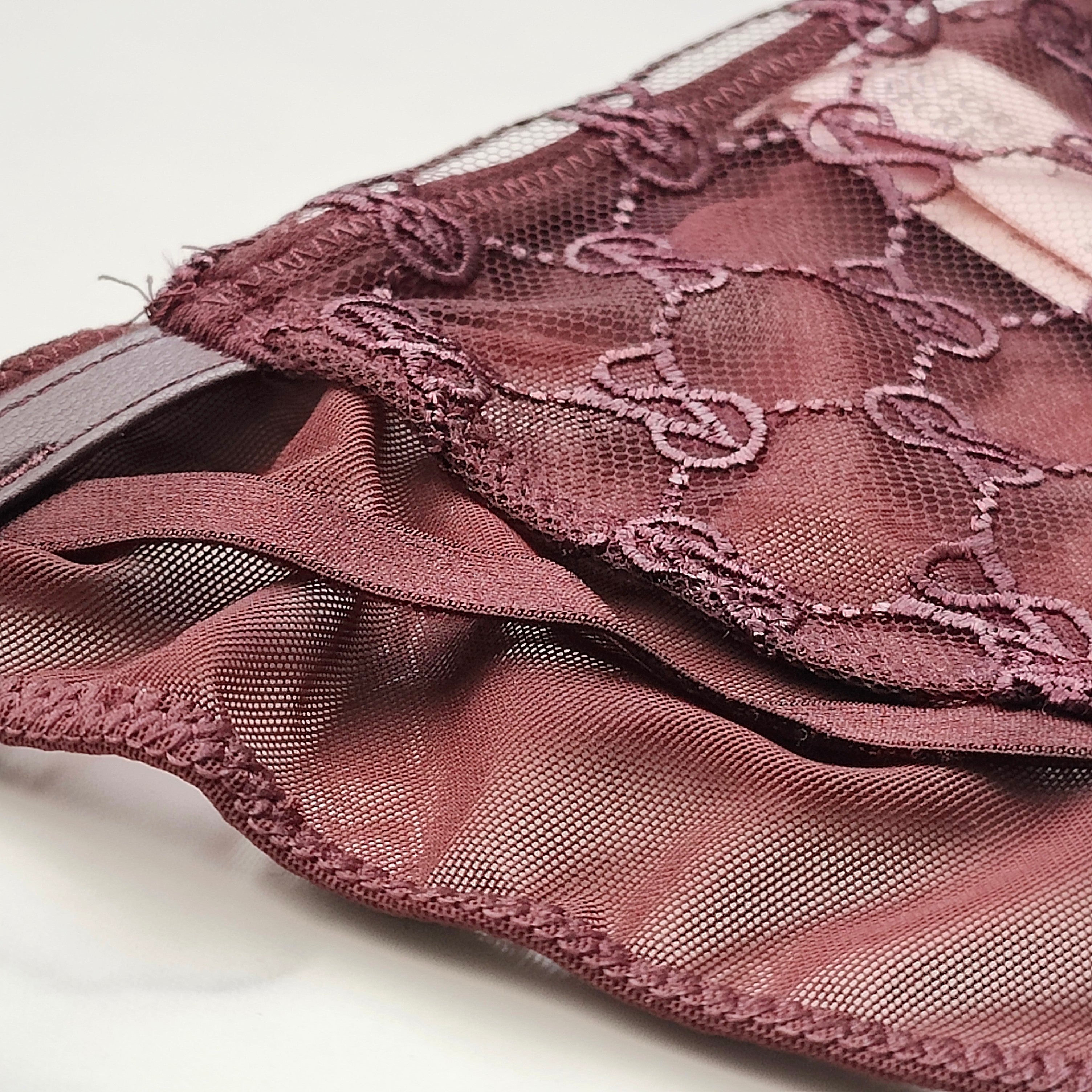 Very Sexy Logo Embroidery String Bikini Panty