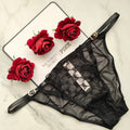 Victoria's Secret  Very Sexy Logo Embroidery String Bikini Panty 