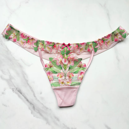 Dream Angels Lily Embroidery Thong Panty