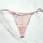 Allover Lace String Thong Panty