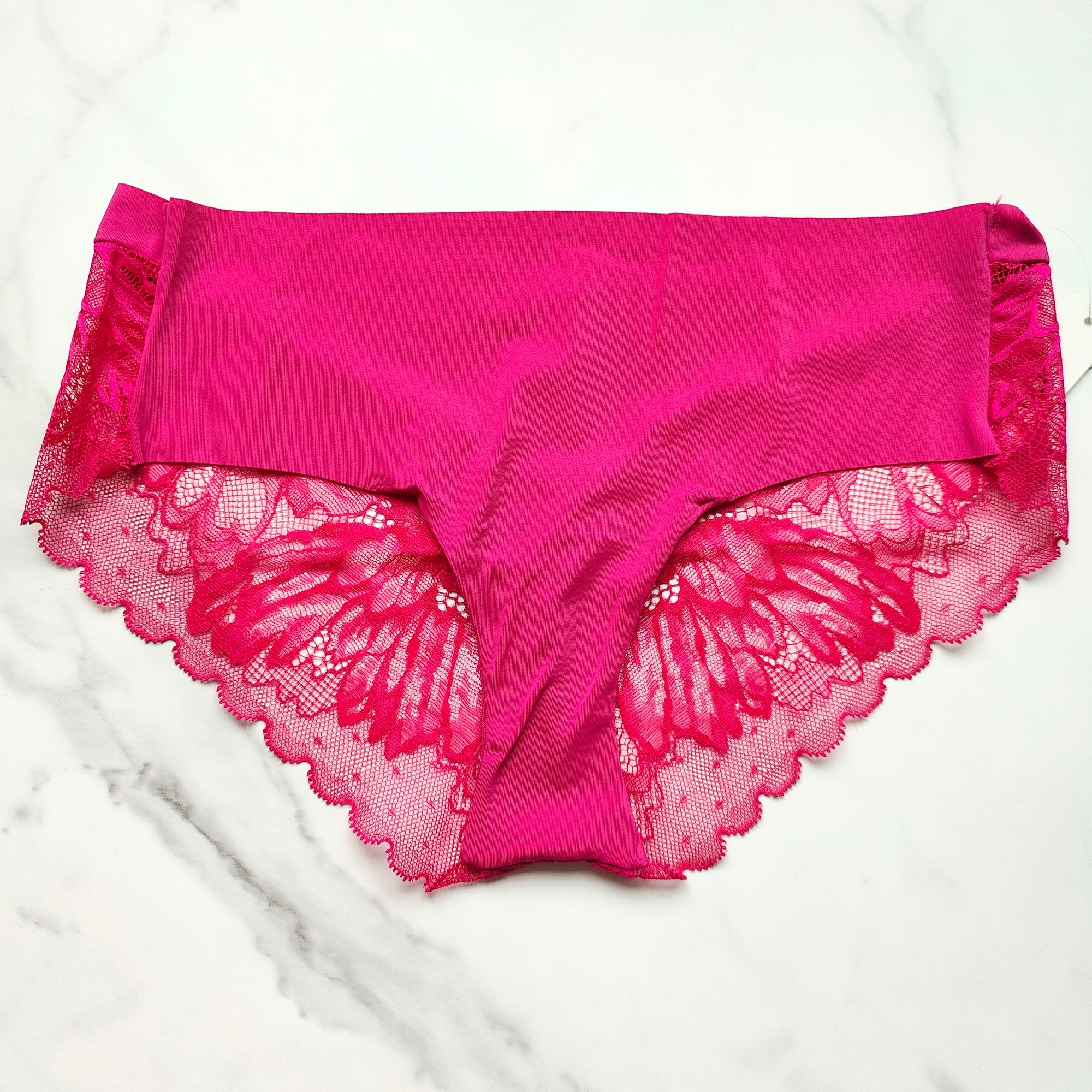 Almost Bare With Lace Back Cheeky Hipster Panty