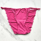Dream Angels Lace-Trim Adjustable String Bikini Panty