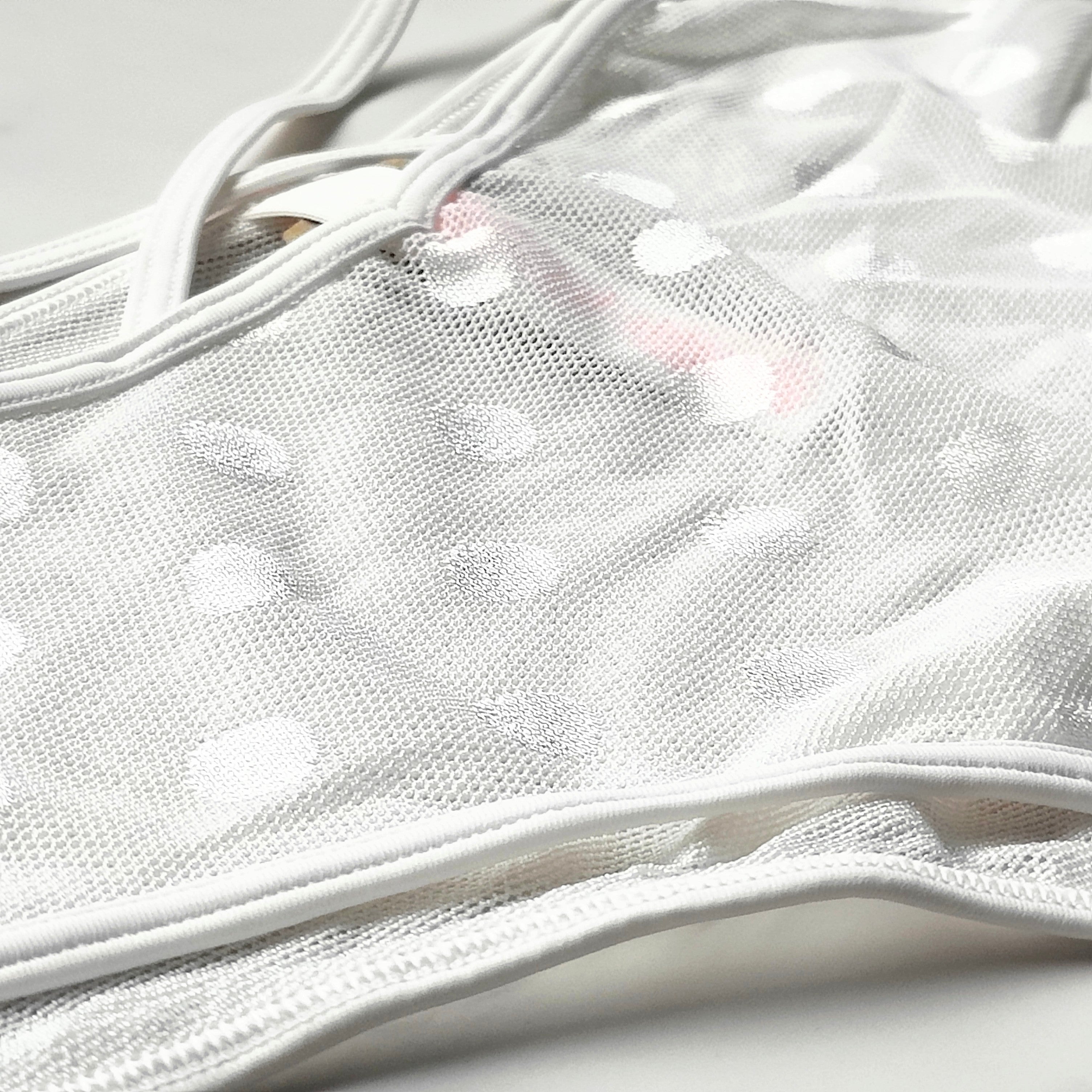 Dot Mesh Cheeky Panty