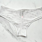 Dot Mesh Cheeky Panty