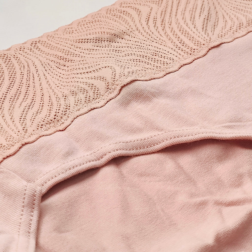 Cotton Modal Lace Hipster Panty