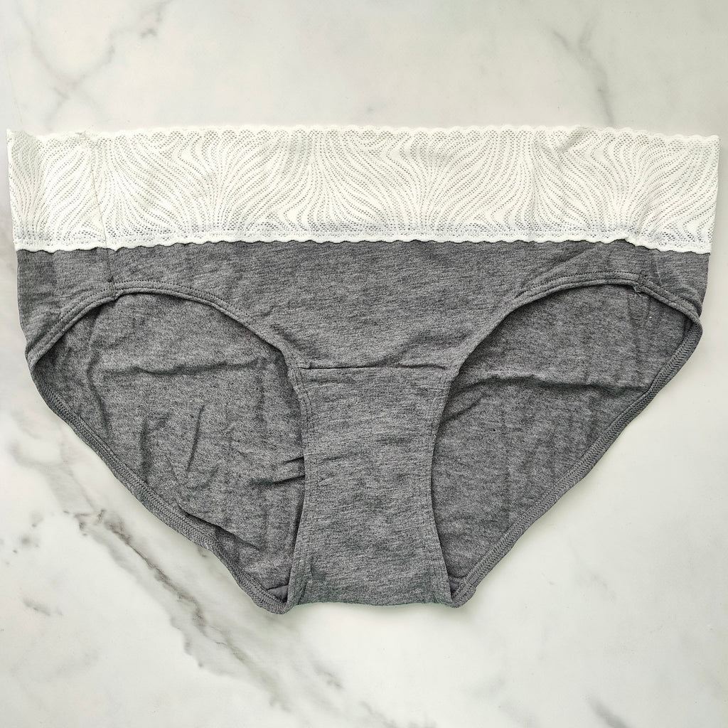 Cotton Modal Lace Hipster Panty