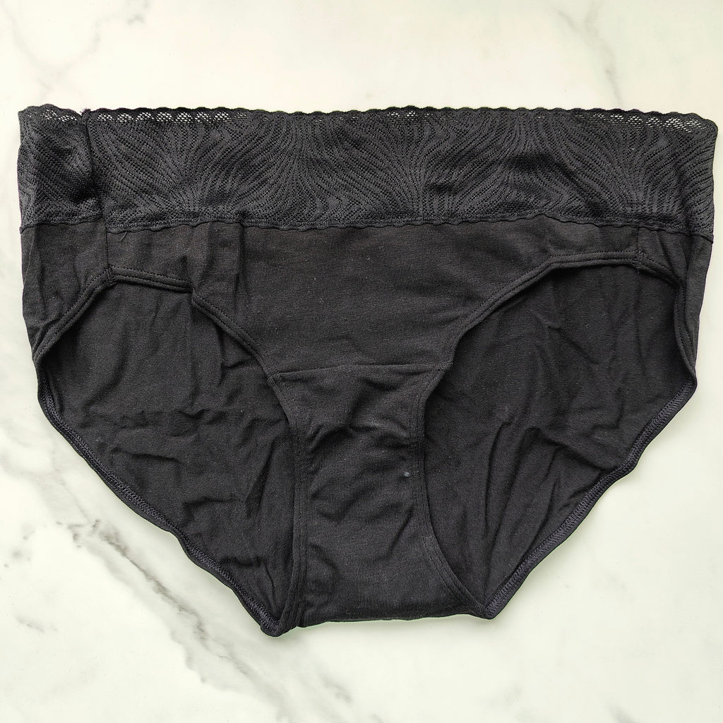 Cotton Modal Lace Hipster Panty