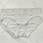 Cotton Modal Lace Hipster Panty