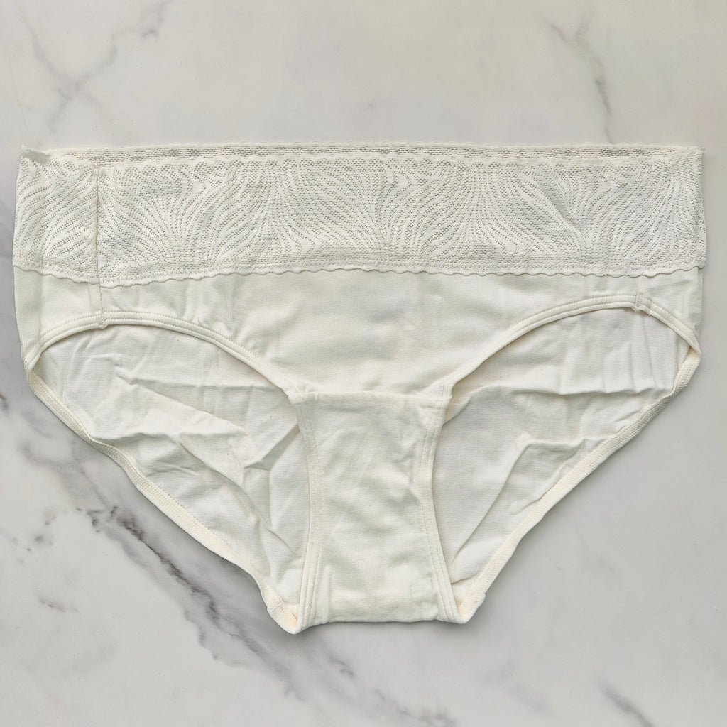 Cotton Modal Lace Hipster Panty