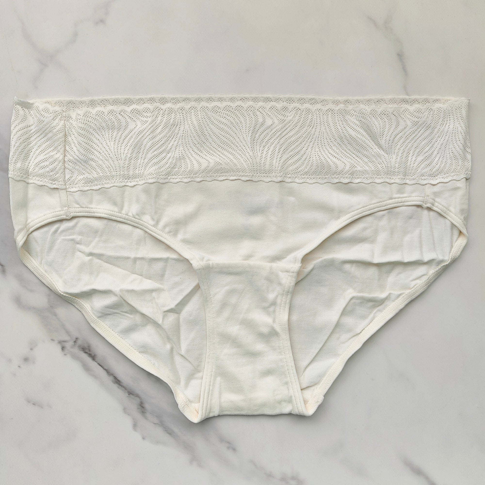 Cotton Modal Lace Hipster Panty