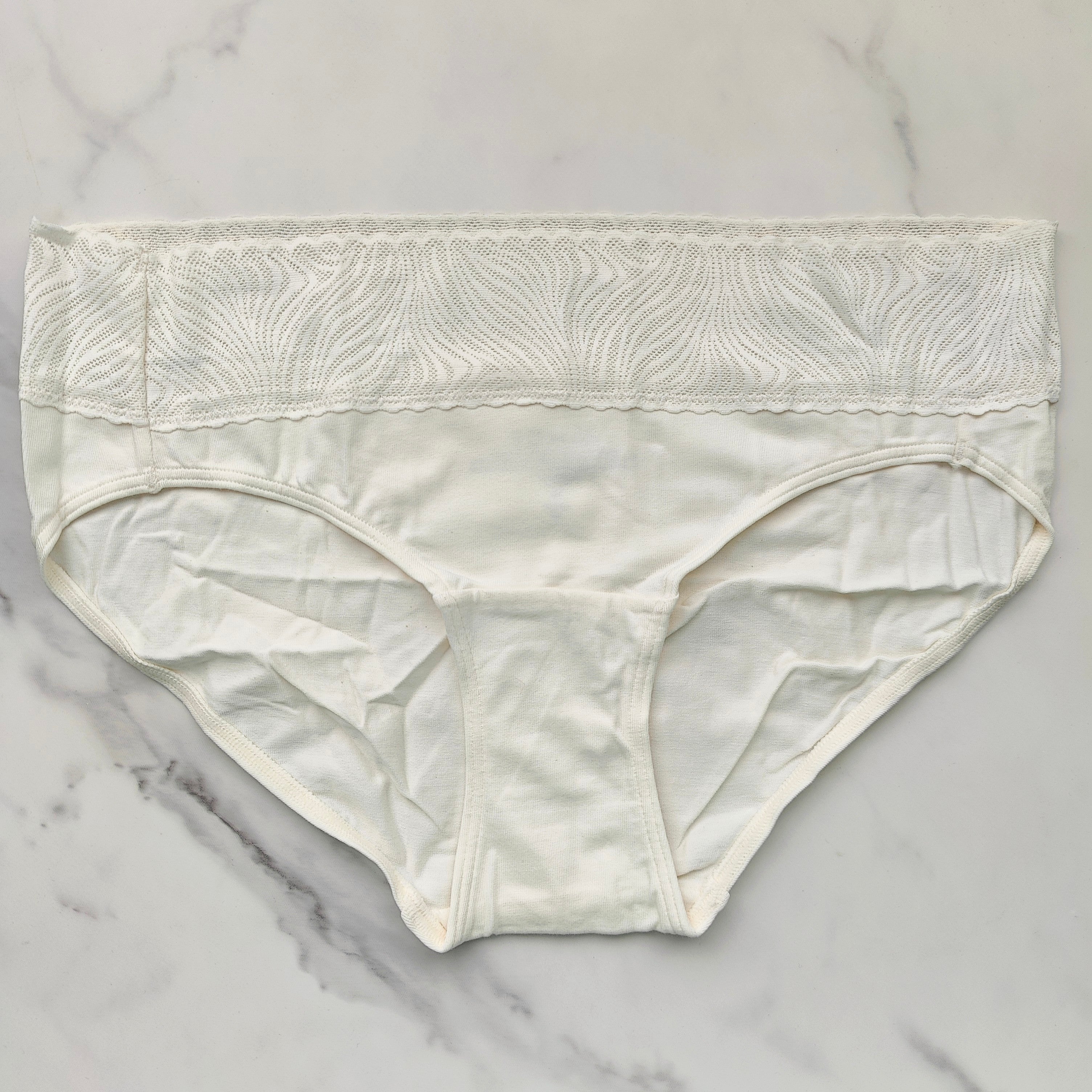 Cotton Modal Lace Hipster Panty