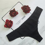 Pointelle Seamless Thong Panty