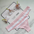 Victoria's Secret  Sheer Detail Seamless Thong Panty 