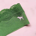 PINK Victoria's Secret  Lace Waistband No-Show Thong Panty 