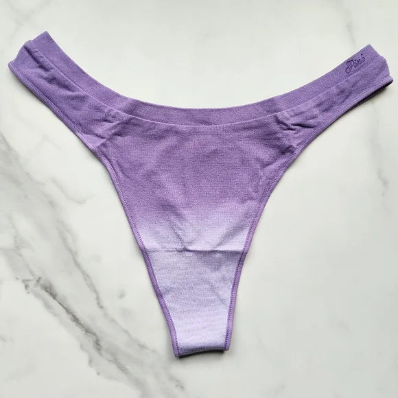 Seamless Smooth High-Leg Thong Panty
