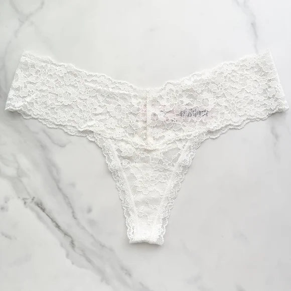 Victoria's Secret  The Lacie Posey Lace Thong Panty 