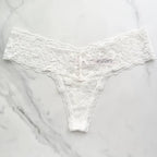Victoria's Secret  The Lacie Posey Lace Thong Panty 