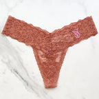 Victoria's Secret  The Lacie Posey Lace Thong Panty 