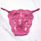 Dream Angels Lace Adjustable String Bikini Panty