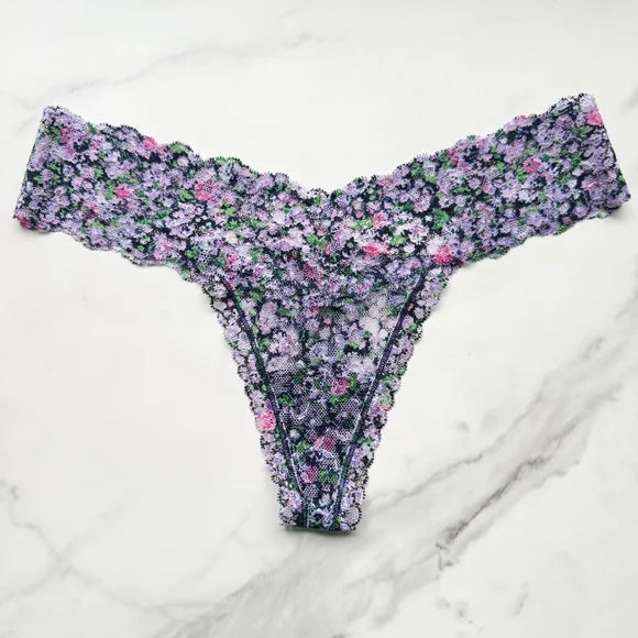 Victoria's Secret  The Lacie Posey Lace Thong Panty 