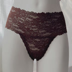 Wink Wide-Waist Lace Thong Panty