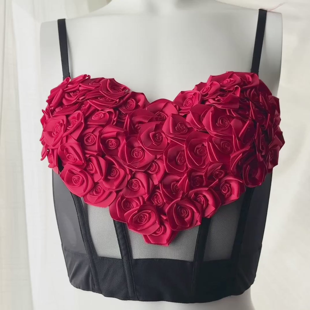 Very Sexy VS Archives Rosette Corset Top